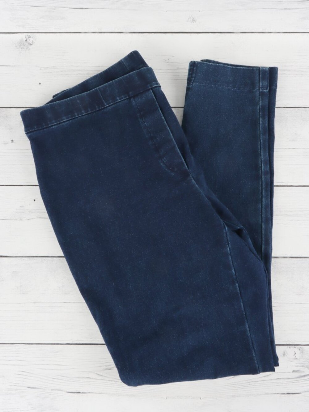Pure Jill Indigo Ankle Leggings Women's Size S, Pull On Stretch Pants
